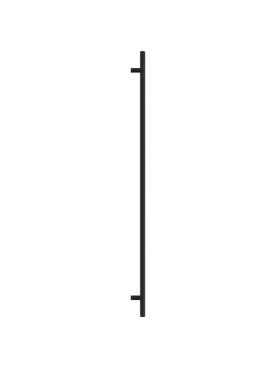 Nábytkové úchytky 10 ks černé 480 mm nerezová ocel