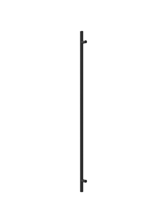 Nábytkové úchytky 10 ks černé 480 mm nerezová ocel