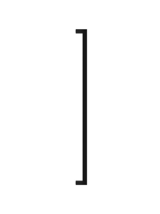 Nábytkové úchytky 20 ks černé 480 mm nerezová ocel