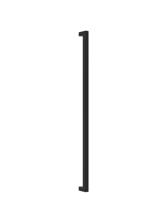 Nábytkové úchytky 10 ks černé 480 mm nerezová ocel