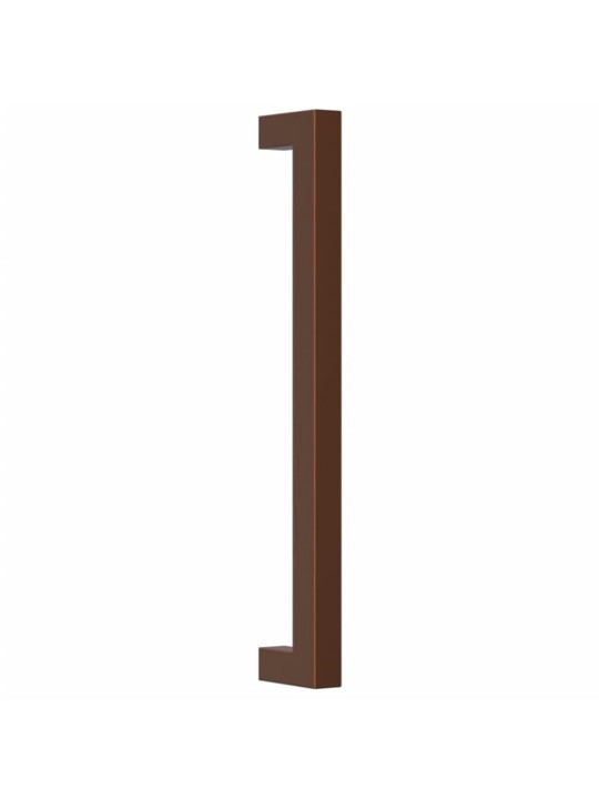 Nábytkové úchytky 10 ks bronzové 192 mm nerezová ocel