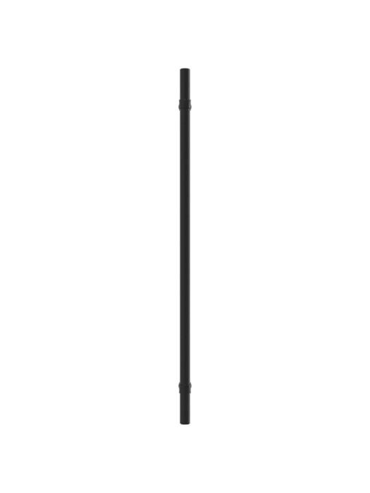 Nábytkové úchytky 10 ks černé 320 mm nerezová ocel