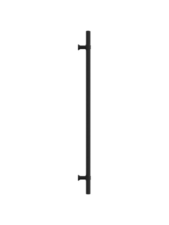 Nábytkové úchytky 10 ks černé 320 mm nerezová ocel