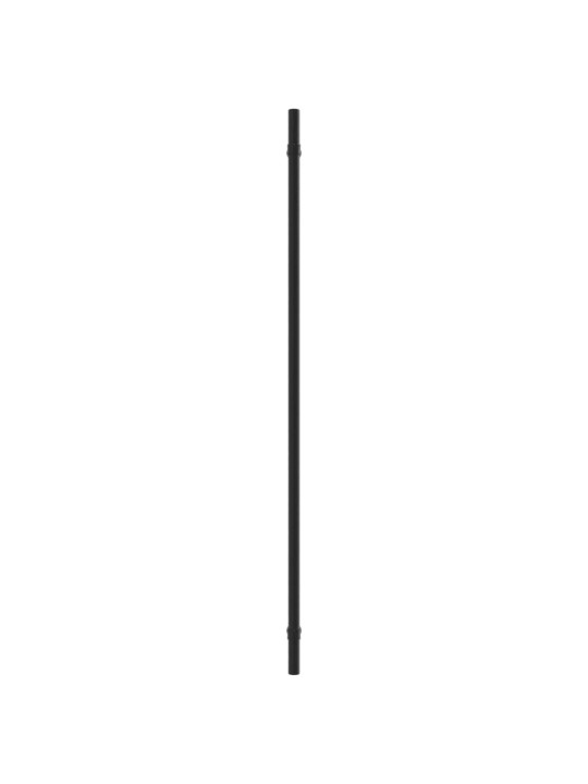 Nábytkové úchytky 10 ks černé 480 mm nerezová ocel