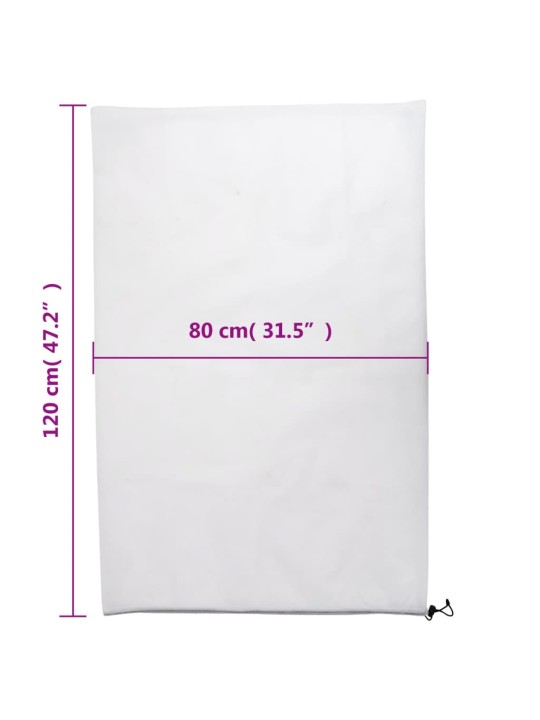Ochranné návleky se stahovací šňůrkou 4 ks 70 g/m² 0,8 x 1,2 m