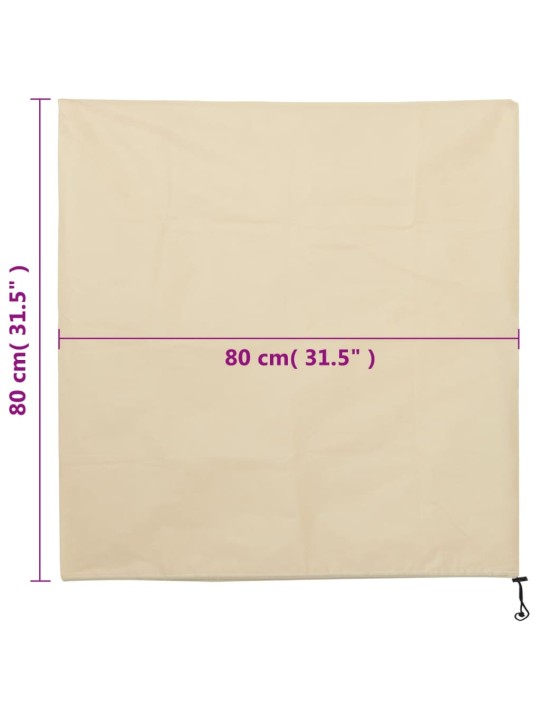 Ochranné návleky se stahovací šňůrkou 4 ks 70 g/m² 0,8 x 0,8 m