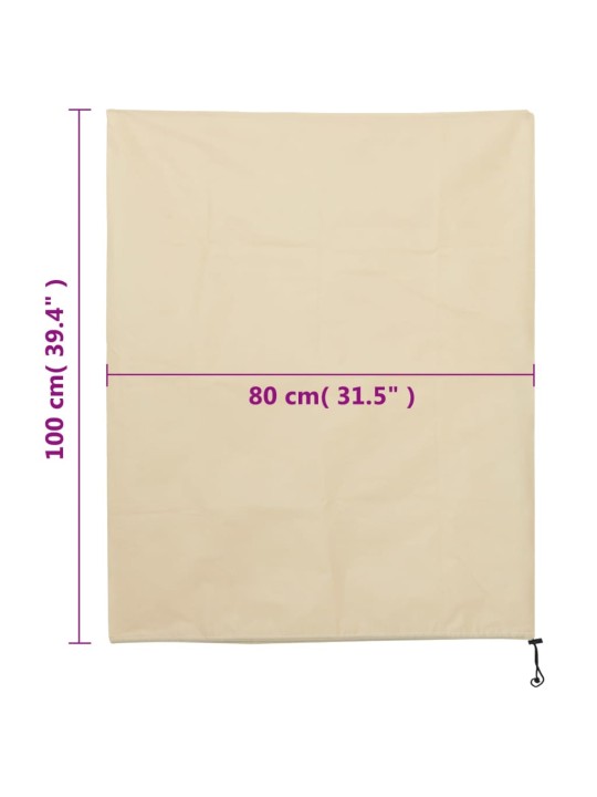 Ochranné návleky se stahovací šňůrkou 4 ks 70 g/m² 0,8 x 1 m