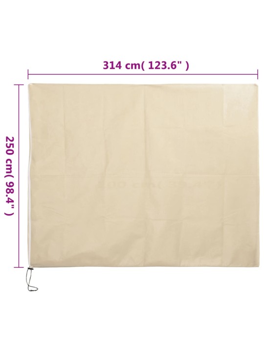 Ochranný návlek na rostliny na zip 70 g/m² 3,14 x 2,5 m