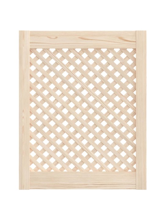 Nábytková dvířka mřížkový design 2 ks 49,5 x 61,5 cm borovice