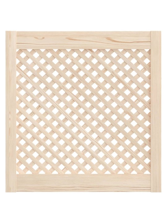 Nábytková dvířka mřížkový design 2 ks 59,5 x 61,5 cm borovice