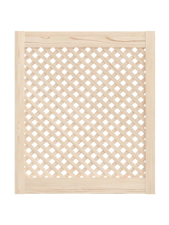 Nábytková dvířka mřížkový design 2 ks 59,5 x 69 cm borovice