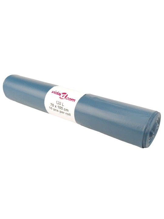 Pytle na odpadky 100 ks modré 120 l