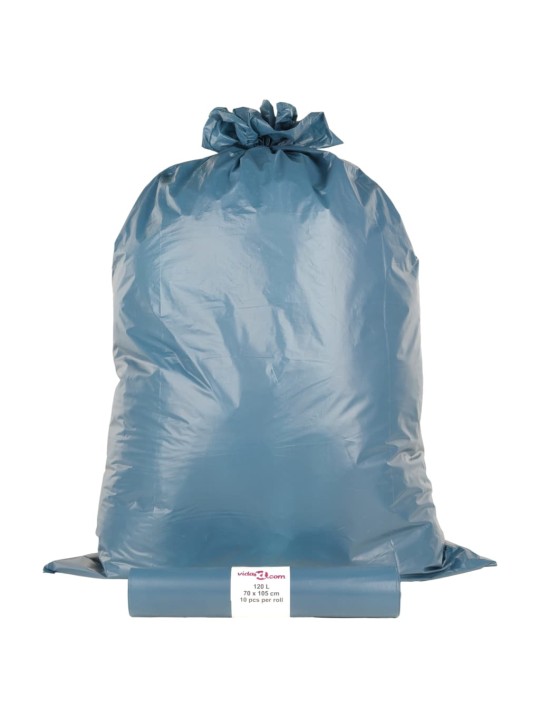 Pytle na odpadky 100 ks modré 120 l