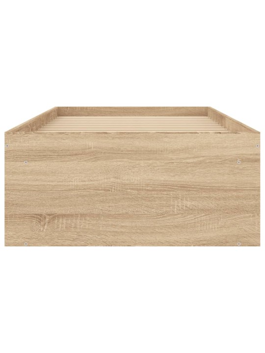 Rám postele dub sonoma 75 x 190 cm Small Single