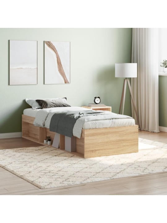 Rám postele dub sonoma 75 x 190 cm Small Single
