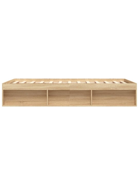 Rám postele dub sonoma 150 x 200 cm King Size