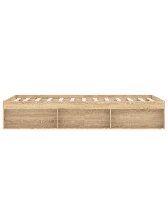 Rám postele dub sonoma 180 x 200 cm Super King Size