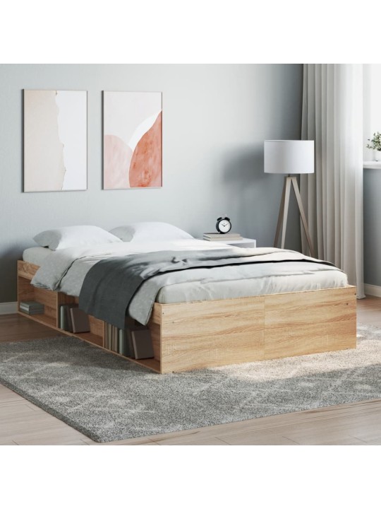 Rám postele dub sonoma 120 x 190 cm Small Double