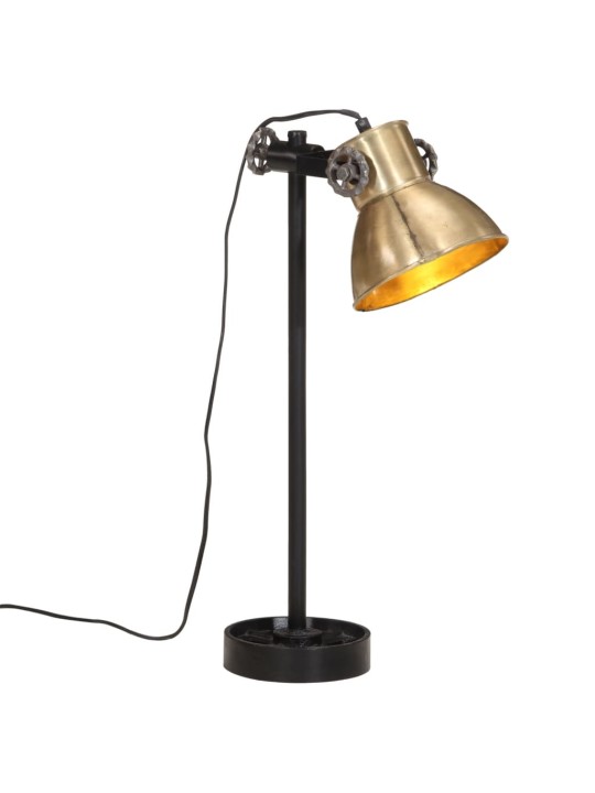 Stolní lampa 25 w staromosaz 15 x 15 x 55 cm e27
