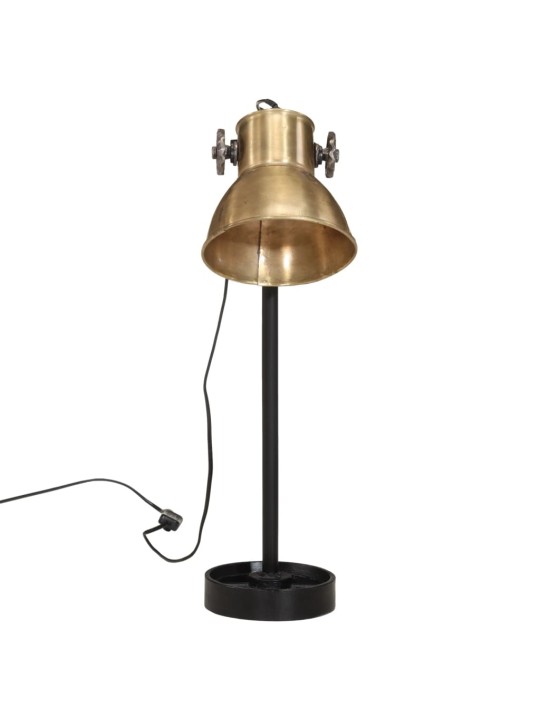 Stolní lampa 25 w staromosaz 15 x 15 x 55 cm e27
