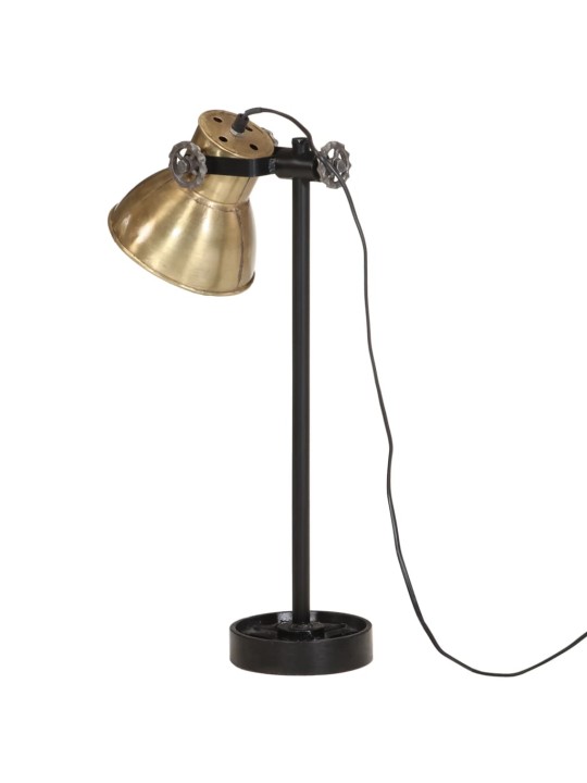 Stolní lampa 25 w staromosaz 15 x 15 x 55 cm e27
