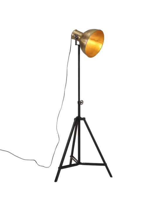 Stojací lampa 25 w staromosaz 61 x 61 x 90/150 cm e27