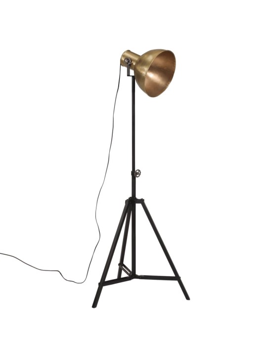 Stojací lampa 25 w staromosaz 61 x 61 x 90/150 cm e27