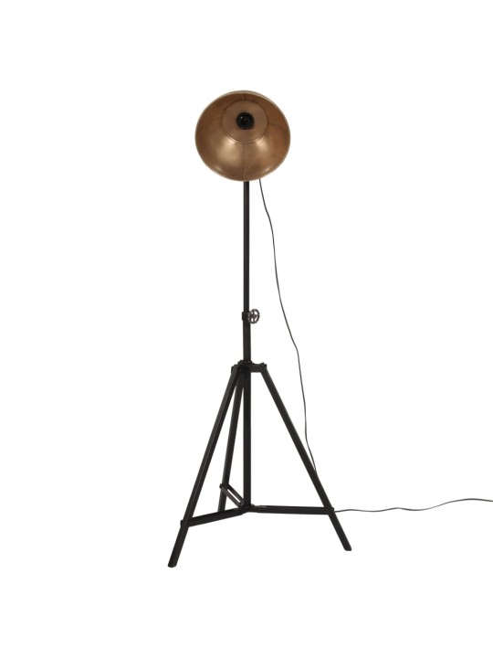 Stojací lampa 25 w staromosaz 61 x 61 x 90/150 cm e27