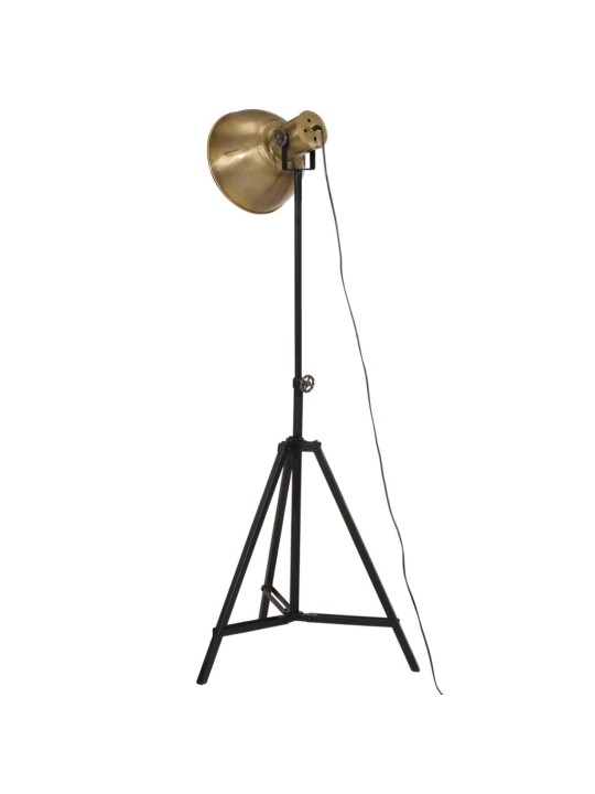 Stojací lampa 25 w staromosaz 61 x 61 x 90/150 cm e27