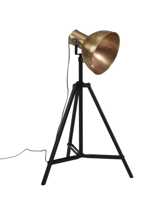Stojací lampa 25 w staromosaz 61 x 61 x 90/150 cm e27