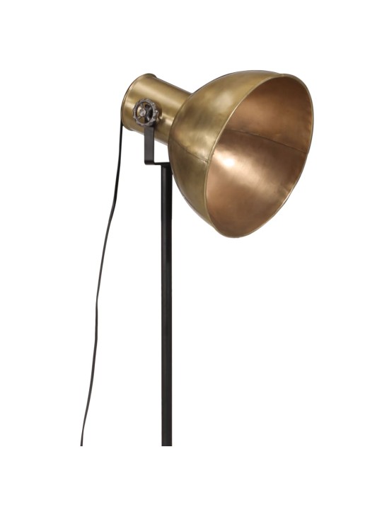 Stojací lampa 25 w staromosaz 61 x 61 x 90/150 cm e27
