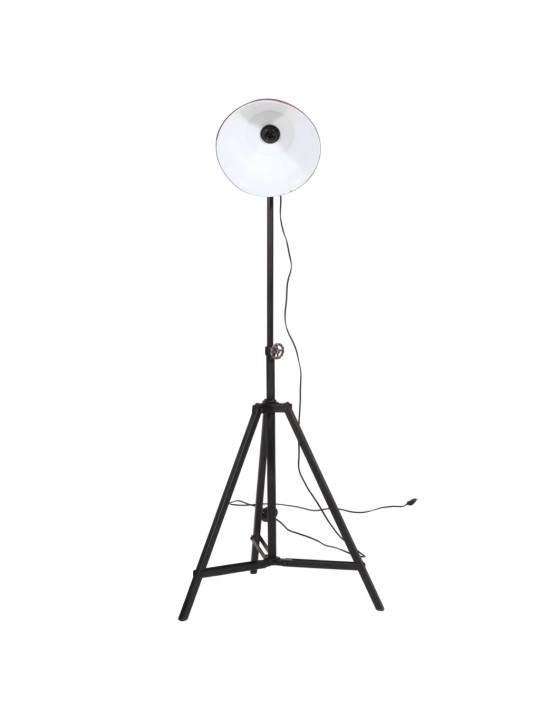 Stojací lampa 25 w červená patina 61 x 61 x 90/150 cm e27