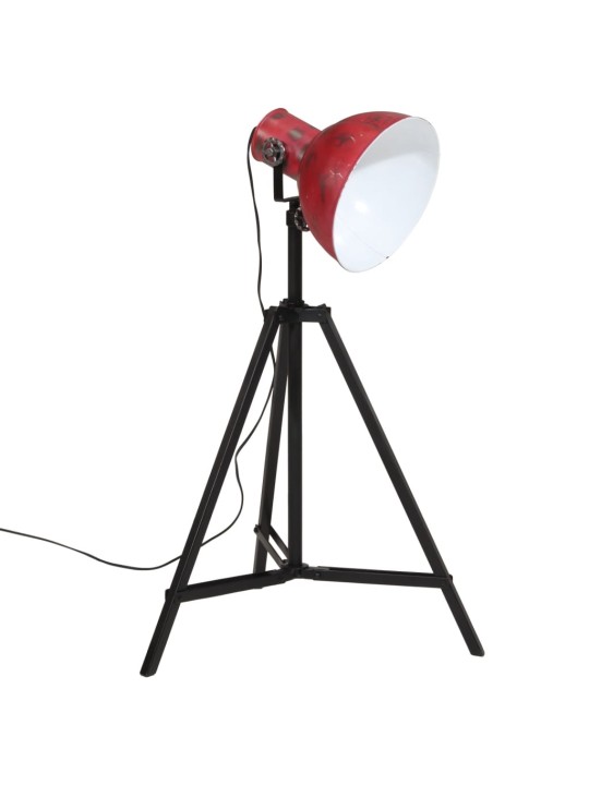 Stojací lampa 25 w červená patina 61 x 61 x 90/150 cm e27