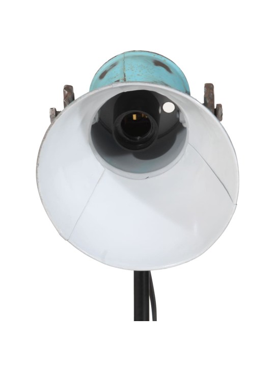 Stojací lampa 25 w modrá patina 35 x 35 x 65/95 cm e27