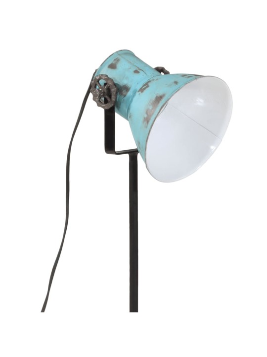 Stojací lampa 25 w modrá patina 35 x 35 x 65/95 cm e27