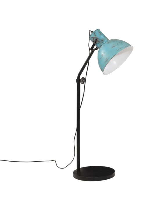 Stojací lampa 25 w modrá patina 30 x 30 x 90–150 cm e27