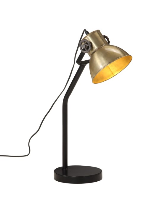 Stolní lampa 25 w staromosaz 17 x 17 x 60 cm e27
