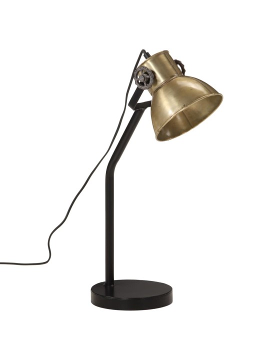 Stolní lampa 25 w staromosaz 17 x 17 x 60 cm e27