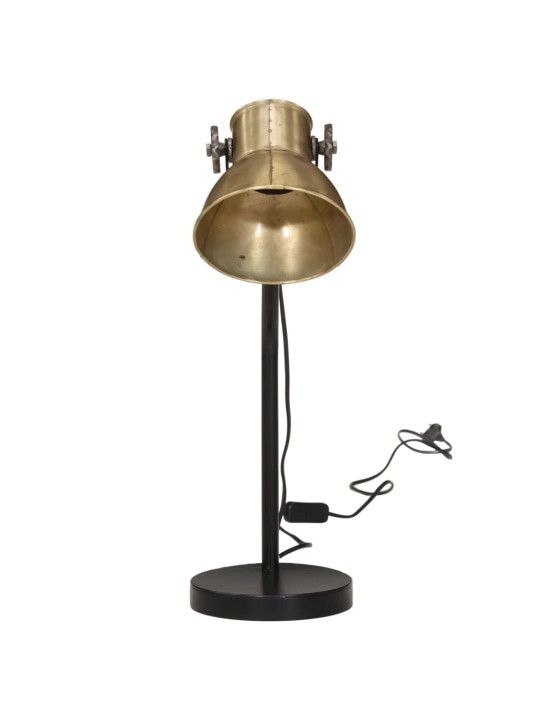 Stolní lampa 25 w staromosaz 17 x 17 x 60 cm e27