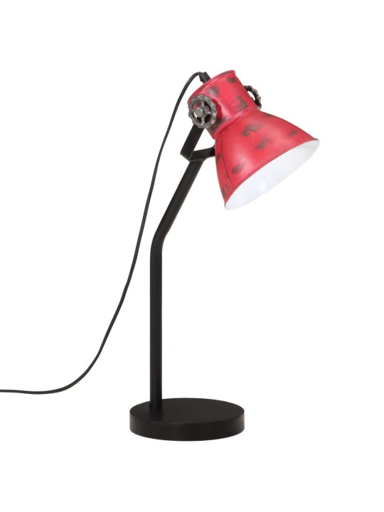 Stolní lampa 25 w červená patina 17 x 17 x 60 cm e27