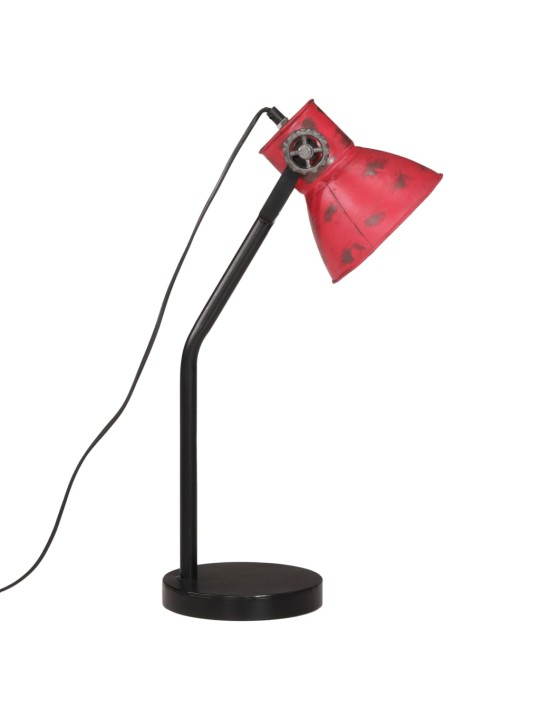 Stolní lampa 25 w červená patina 17 x 17 x 60 cm e27