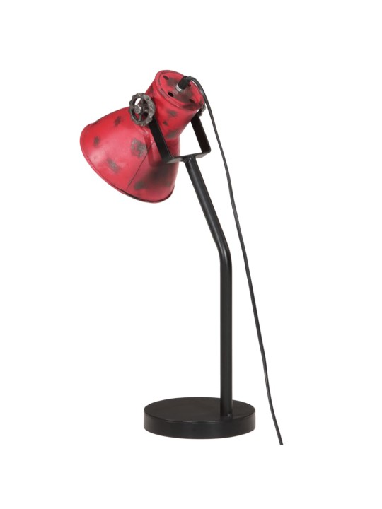 Stolní lampa 25 w červená patina 17 x 17 x 60 cm e27