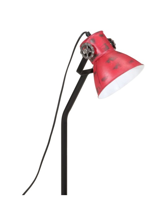 Stolní lampa 25 w červená patina 17 x 17 x 60 cm e27