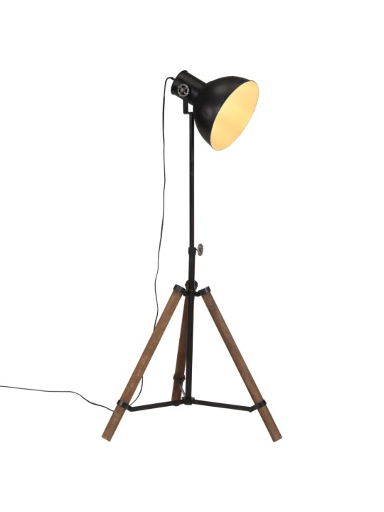 Stojací lampa 25 w černá 75 x 75 x 90–150 cm e27