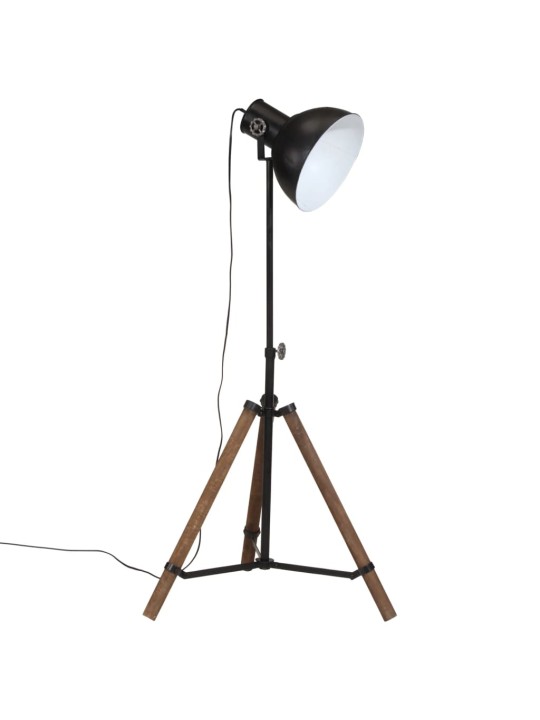 Stojací lampa 25 w černá 75 x 75 x 90–150 cm e27