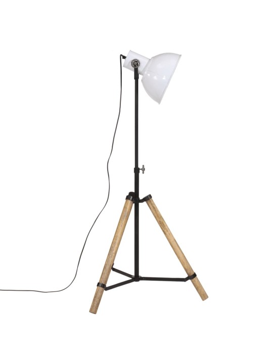 Stojací lampa 25 w bílá 75 x 75 x 90–150 cm e27