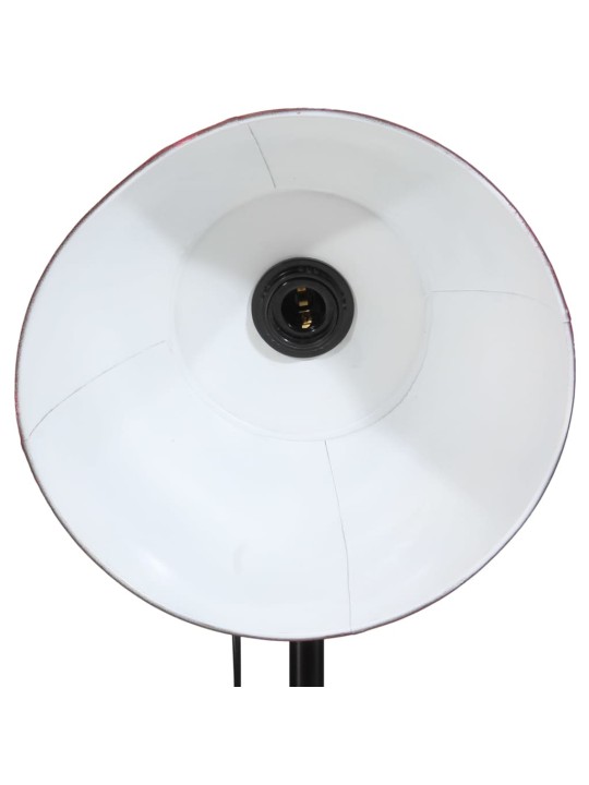 Stojací lampa 25 w červená patina 75 x 75 x 90–150 cm e27
