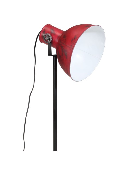Stojací lampa 25 w červená patina 75 x 75 x 90–150 cm e27