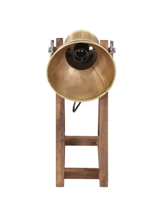Stolní lampa 25 w staromosaz 30 x 17 x 40 cm e27