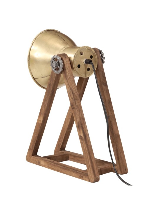 Stolní lampa 25 w staromosaz 30 x 17 x 40 cm e27